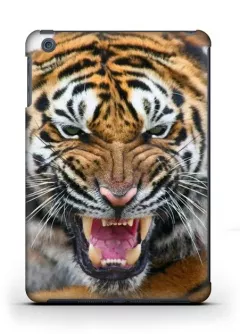 Купить пластиковый чехол для iPad Air с тигром который рычит - Tiger