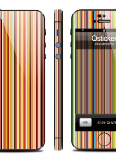 Виниловая наклейка для iPhone 5 - дизайн Paul Smith