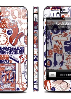 Виниловая наклейка для iPhone 5 - дизайн Penaret23