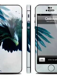 Виниловая наклейка для iPhone 5 - дизайн Eagle