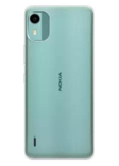 Nokia C12 прозрачный силиконовый чехол LOOOK