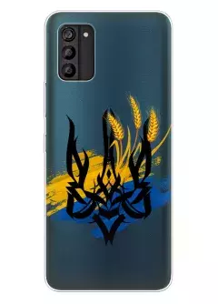 Чехол для Nokia C210 из прозрачного силикона - Украинские атрибути