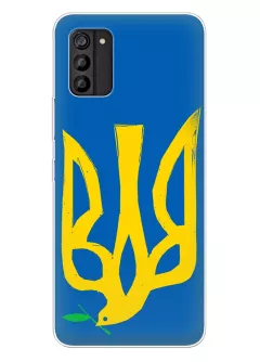 Чехол на Nokia C210 с сильным и добрым гербом Украины в виде ласточки