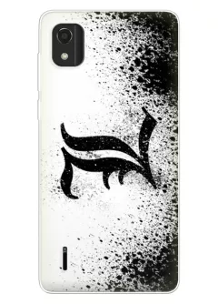 Nokia C2 2nd Edition аниме чехол из силикона - Тетрадь смерти лого