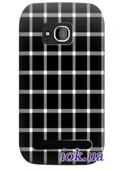 Чехол для Nokia Lumia 710 - Клеточка 