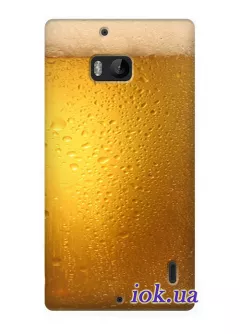 Чехол для Nokia Lumia 930 - Светлое пиво 