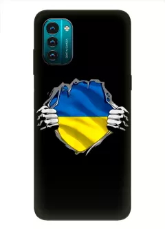 Чехол на Nokia G21 для сильного духом народа Украины