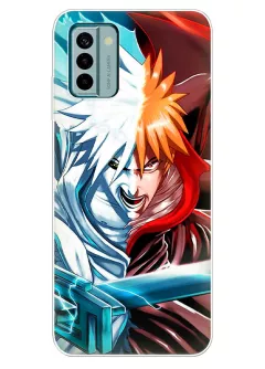 Nokia G22 чехол - Блич Bleach атака Ичиго Куросаки в двойном обличьи