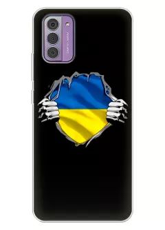 Чехол на Nokia G42 для сильного духом народа Украины