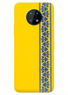 Nokia G50 силиконовый чехол с картинкой - Украинский узор