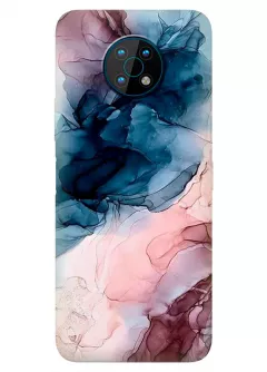 Nokia G50 силиконовый чехол с картинкой - Водные чернила