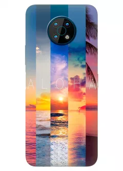 Nokia G50 силиконовый чехол с картинкой - Aloha