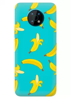 Nokia G50 силиконовый чехол с картинкой - Бананы