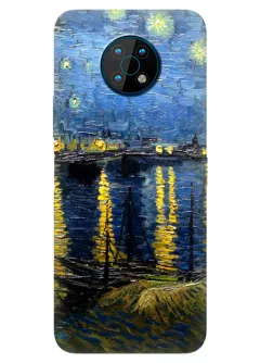 Nokia G50 силиконовый чехол с картинкой - Ван Гог. Фрагмент