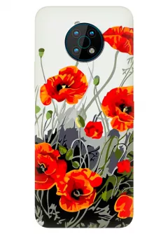 Nokia G50 силиконовый чехол с картинкой - Украинские маки