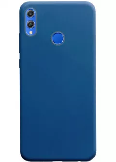Силиконовый чехол Candy для Huawei Honor 8X, Синий