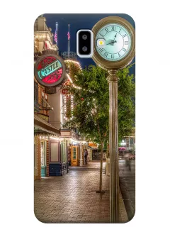 Чехол для Galaxy J6 Plus 2018 - Ночная улица