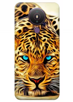 Чехол для Nokia 1.4 - Леопард