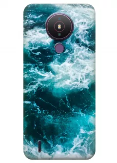Чехол для Nokia 1.4 - Неспокойное море