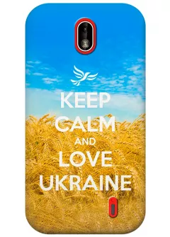 Чехол для Nokia 1 - Love Ukraine
