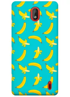 Чехол для Nokia 1 Plus - Бананы