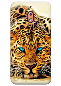 Чехол для Nokia 2.1 - Леопард