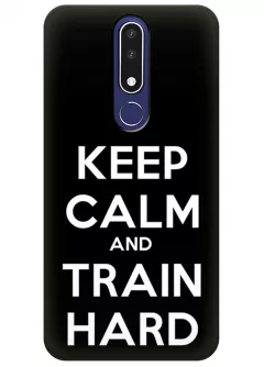Чехол для Nokia 3.1 Plus - Train Hard