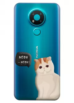 Чехол для Nokia 3.4 - Котенок
