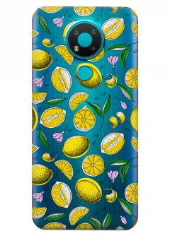 Чехол для Nokia 3.4 - Лимоны