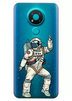 Чехол для Nokia 3.4 - Веселый космонавт