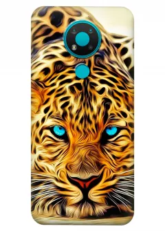 Чехол для Nokia 3.4 - Леопард