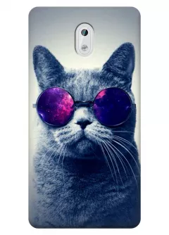 Чехол для Nokia 3 - Кот в очках