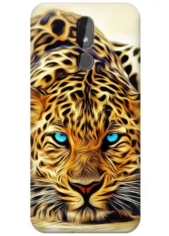 Чехол для Nokia 3.2 - Леопард