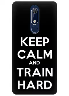 Чехол для Nokia 5.1 - Train Hard
