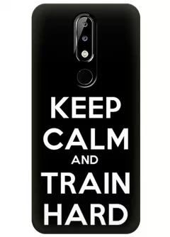 Чехол для Nokia 5.1 Plus - Train Hard