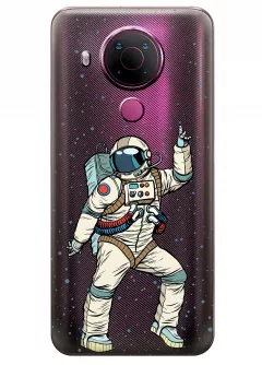 Чехол для Nokia 5.4 - Веселый космонавт
