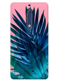Чехол для Nokia 5 - Пальмовые листья