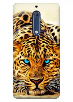 Чехол для Nokia 5 - Леопард