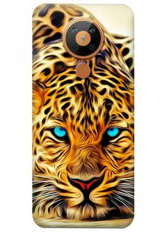 Чехол для Nokia 5.3 - Леопард