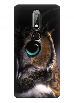 Чехол для Nokia 6.1 Plus - Owl