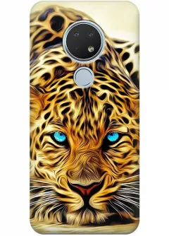 Чехол для Nokia 6.2 - Леопард