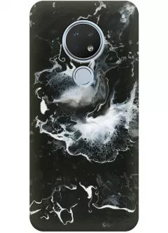 Чехол для Nokia 6.2 - Всплеск мрамора