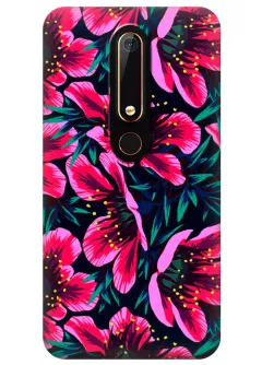Чехол для Nokia 6 2018 - Цветоки