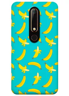 Чехол для Nokia 6 2018 - Бананы