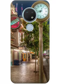 Чехол для Nokia 6.2 - Ночная улица