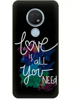 Чехол для Nokia 6.2 - I need Love