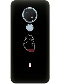 Чехол для Nokia 6.2 - Уставшее сердце