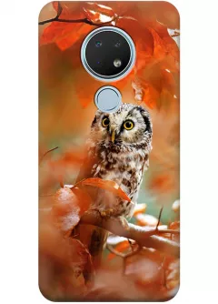 Чехол для Nokia 6.2 - Осенняя сова