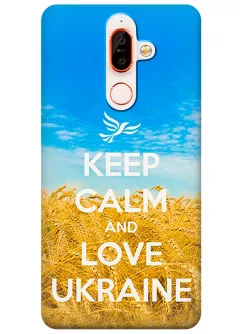 Чехол для Nokia 7 Plus - Love Ukraine