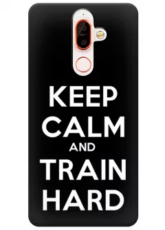 Чехол для Nokia 7 Plus - Train Hard